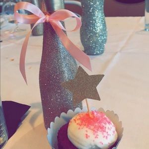 Star cupcake toppers